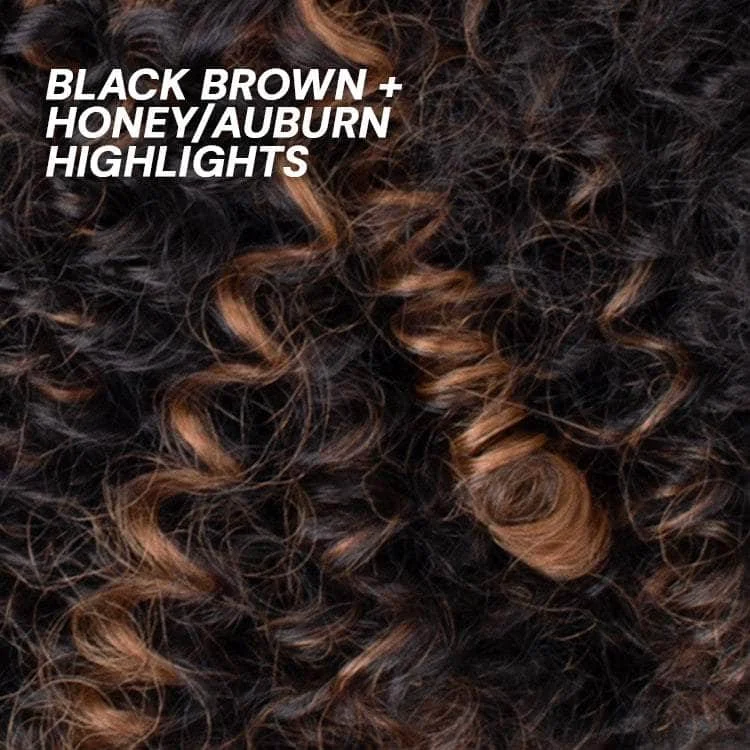 Black Brown Chunky Highlight